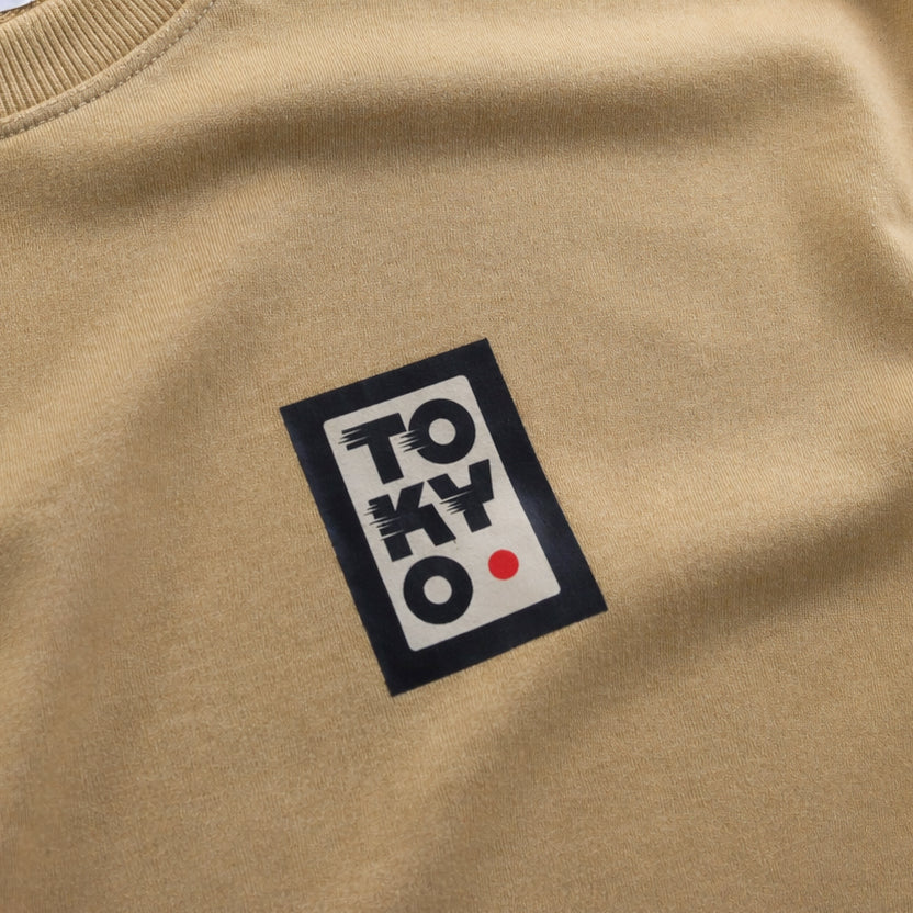 RIDE Oversized T-Shirt | Beige