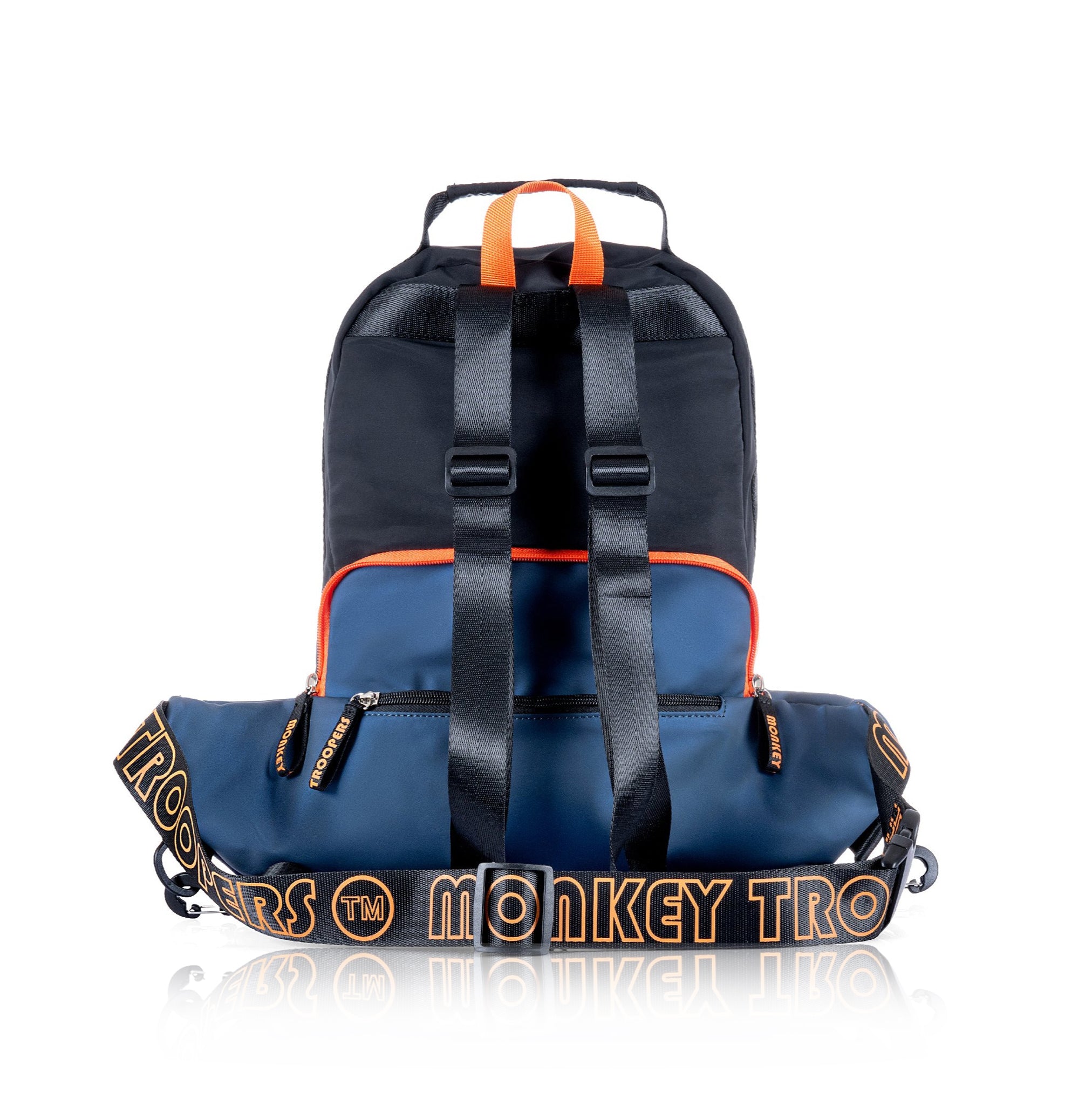 Banger Convertible Backpack | Navy-Black