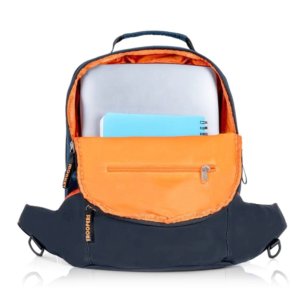 Banger Convertible Backpack | Black-Navy