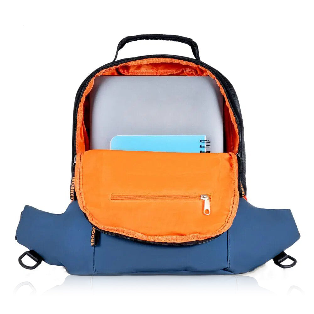 Banger Convertible Backpack | Navy-Black