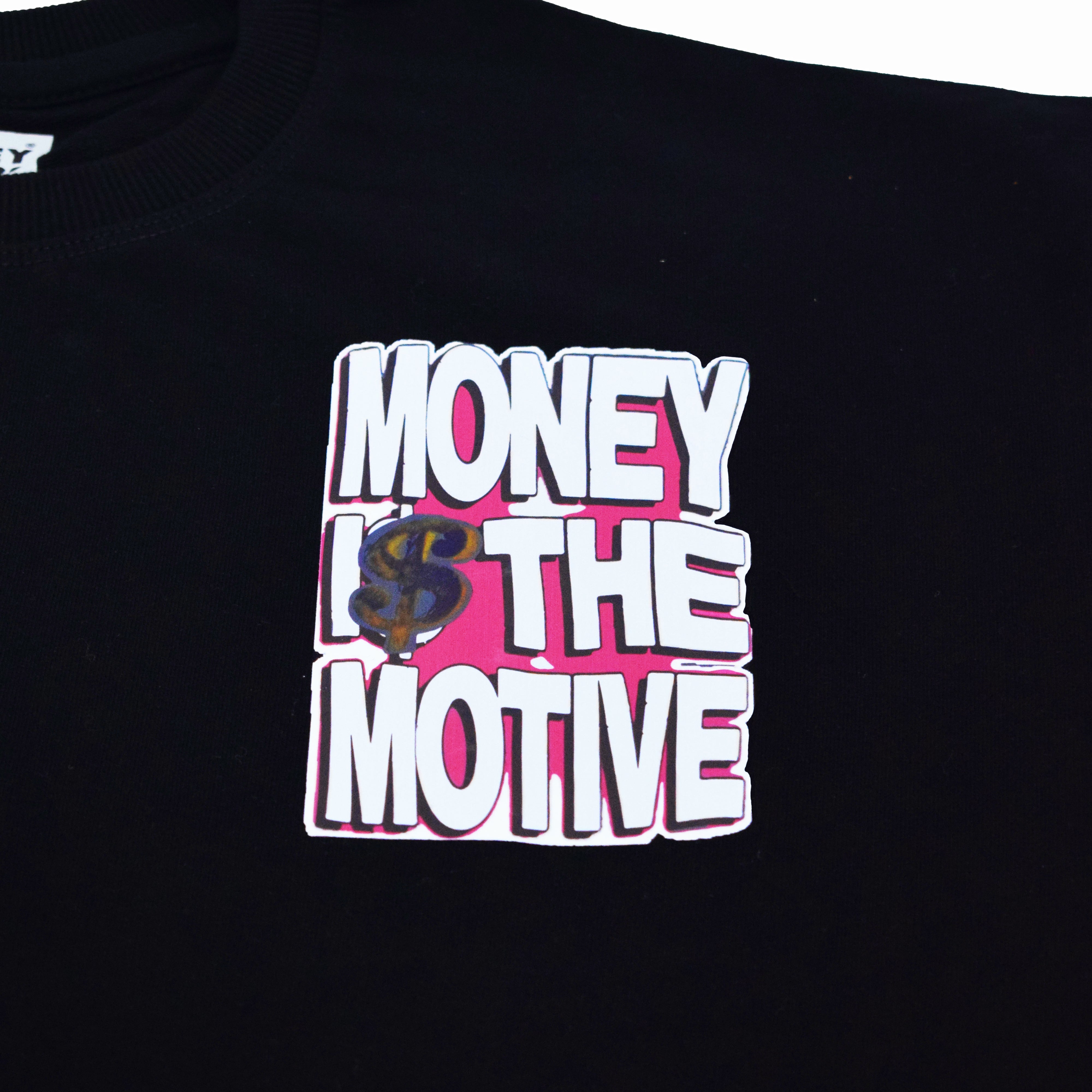 MOTIVE MONEY Oversized T-Shirt | Black