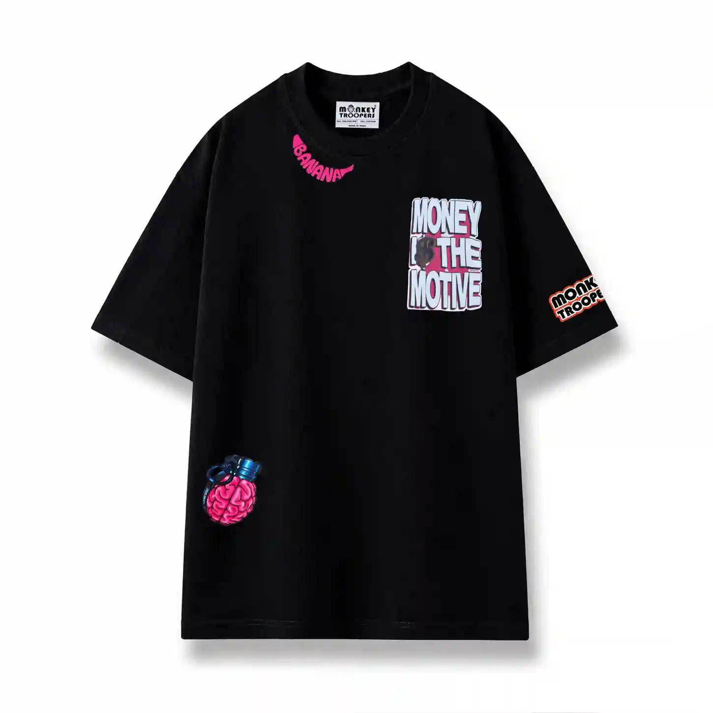MOTIVE MONEY Oversized T-Shirt | Black