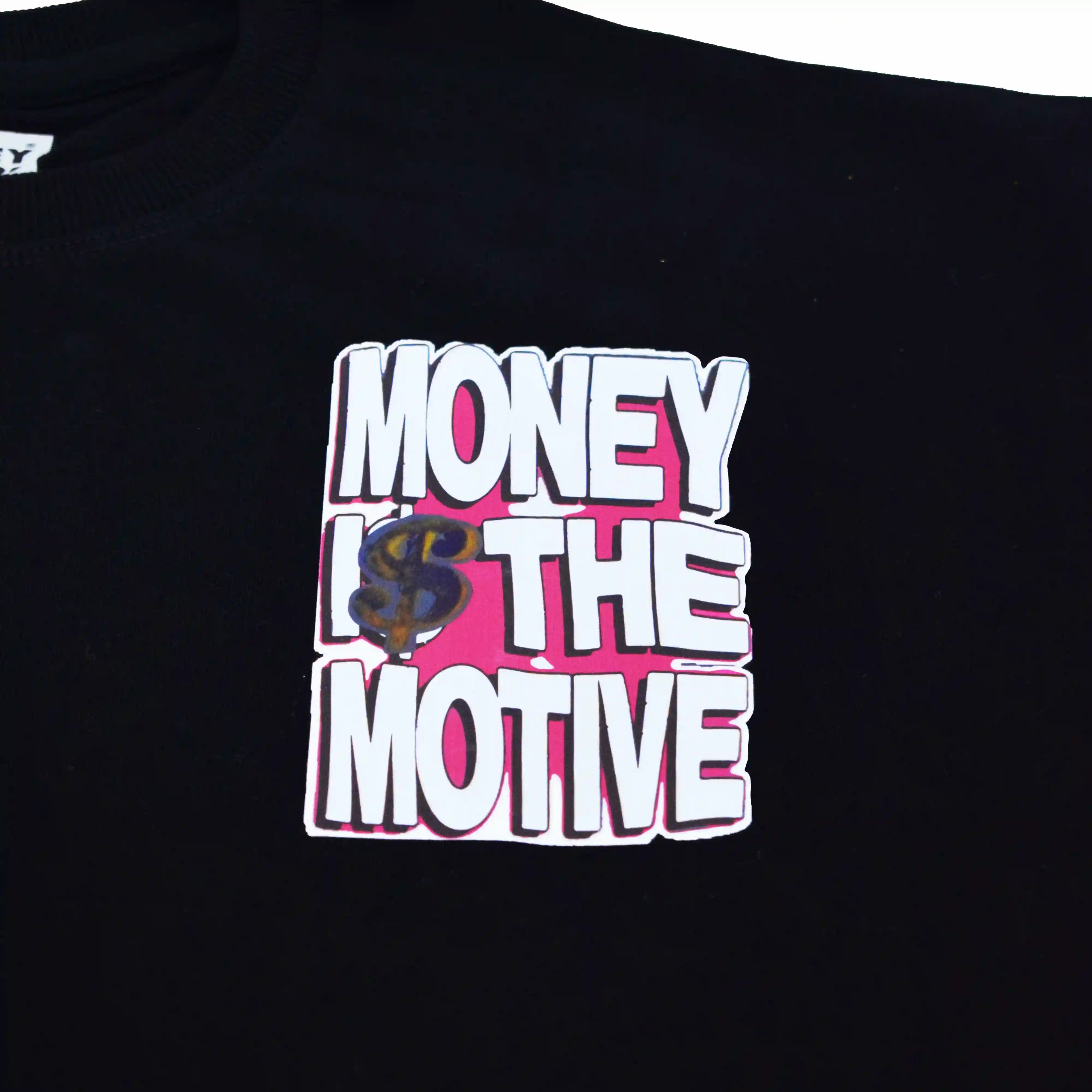 MOTIVE MONEY Oversized T-Shirt | Black