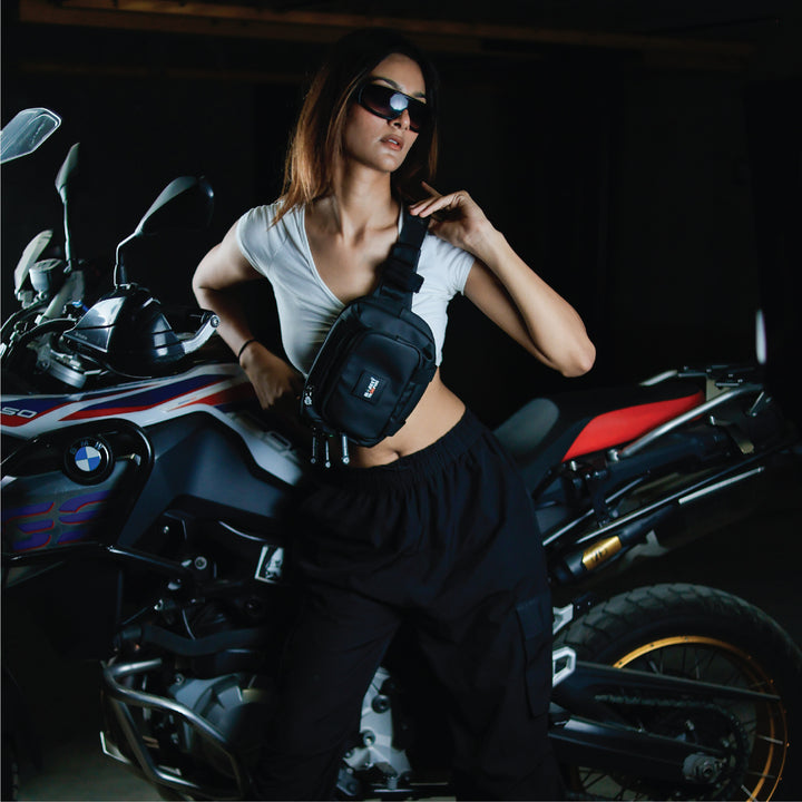 MOTO SPEE Fanny Pack | Black