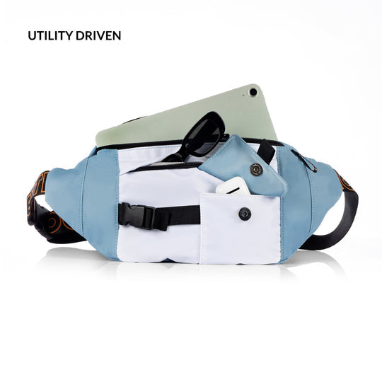 Savage Fanny Pack | Blue-White