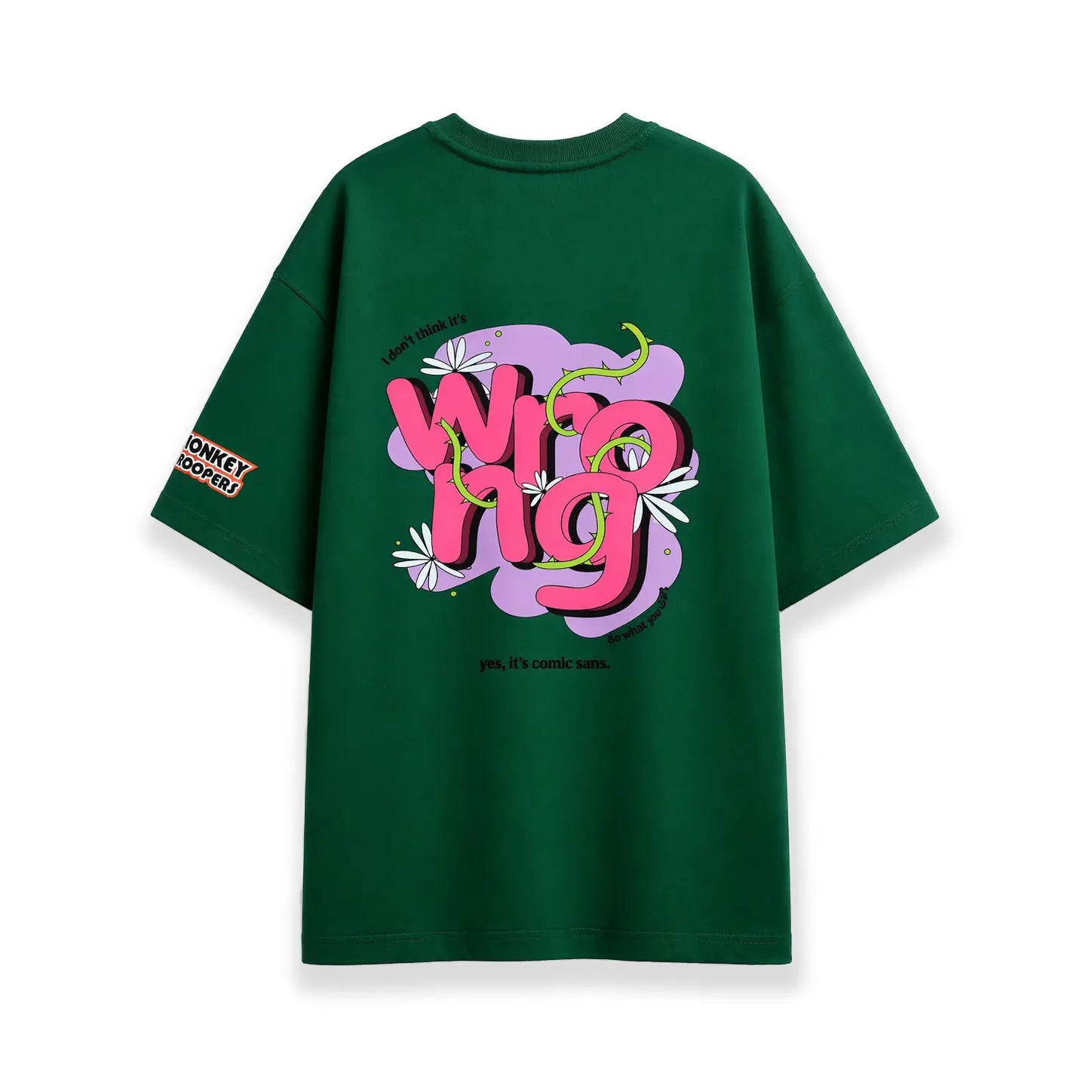 WRONG Oversized T-Shirt | Green