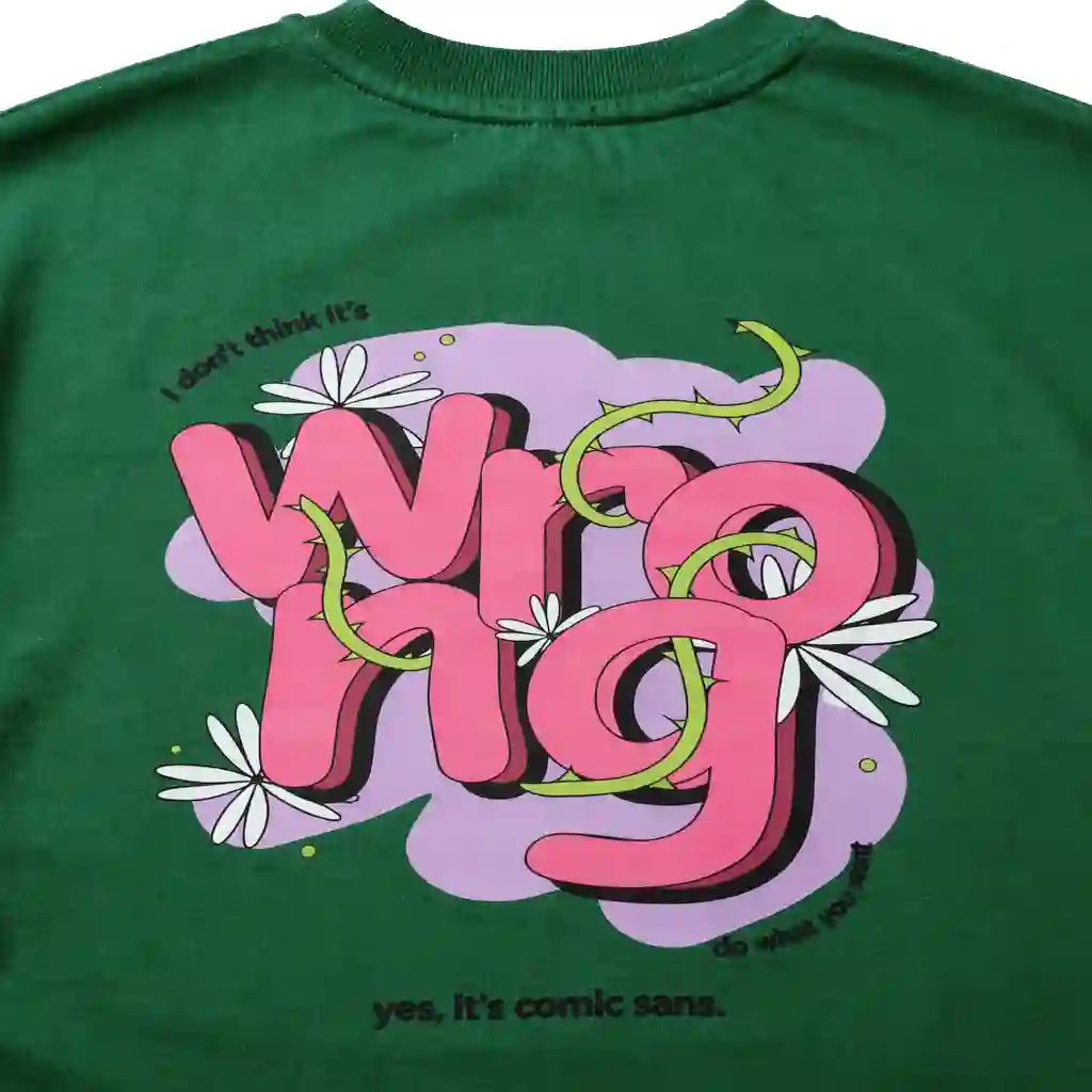 WRONG Oversized T-Shirt | Green