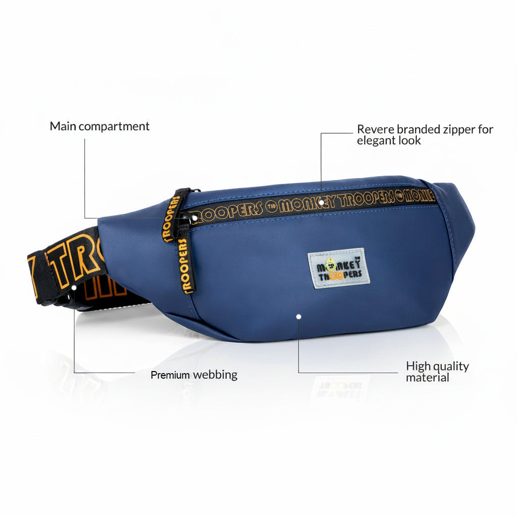 Ghost Fanny Pack – A Perfect Fusion of Style and Utility | Navy