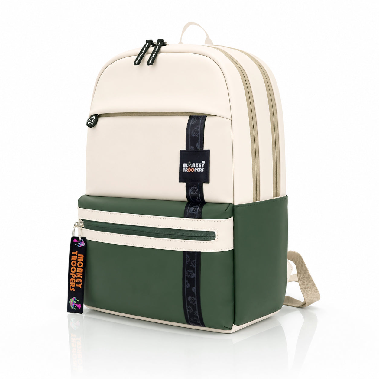 Trippy Backpack | Beige-Olive