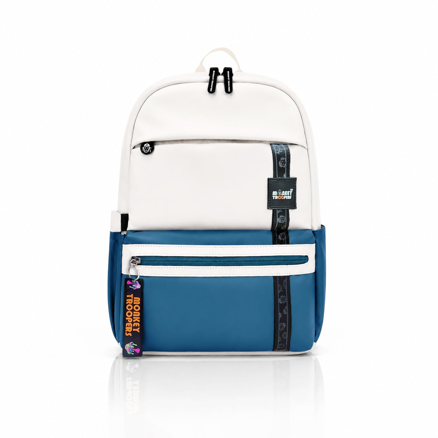 Trippy Backpack | Blue-White