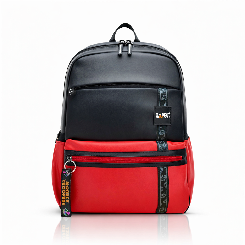 Trippy Backpack | Black-Orange